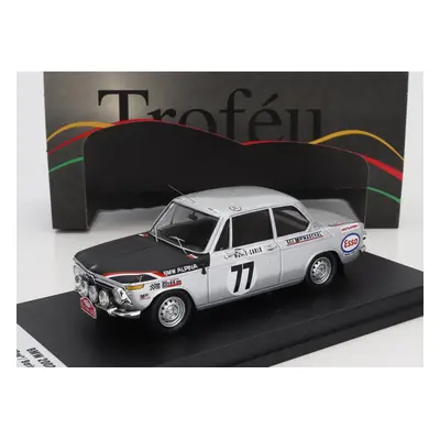 Trofeu BMW 2002 Ti (night Version) N 77 Rally Montecarlo 1970 Ray - Boris Brico 1:43 Stříbrná Če