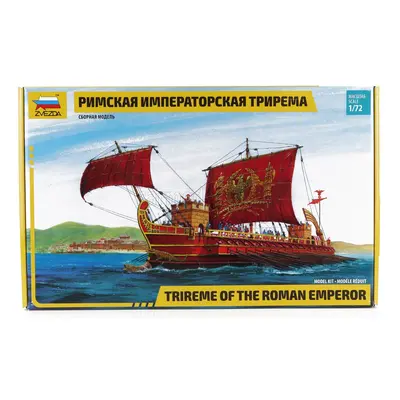 Zvezda Boat Veliero Trireme Of The Roman Emperor 1:100 /