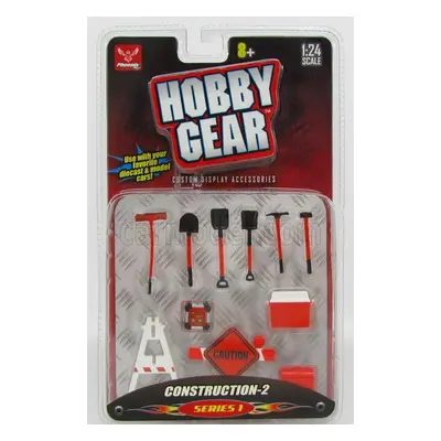 Hobby gear Accessories Set Costruzioni Edili - Building Constructions 1:24 Oranžová Černá