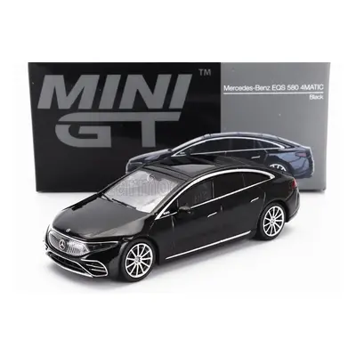 Mini-gt Mercedes benz Eqs 580 4matic Lhd 2022 1:64 Black