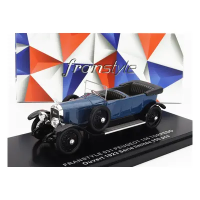 Franstyle Peugeot 156 Torpedo Cabriolet Open 1923 1:43 Modrá Černá