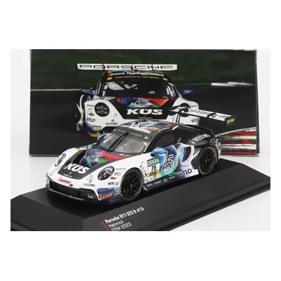 Ixo-models Porsche 911 992 Gt3 R Team Kus Bernhard N 75 Dtm Season 2023 Laurin Heinrich 1:43 Bíl