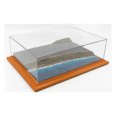 Atlantic Vetrina display box Diorama Base Strada Litorale - Sea Side Base - Lungh.lenght Cm 42.5