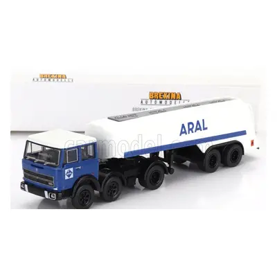 Brekina plast Fiat 691 T Tanker Truck Aral 1970 1:87 Modrá Bílá