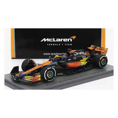 Spark-model Mclaren F1 Mcl60 Team Mclaren N 81 6th Abu Dhabi Gp 2023 Oscar Piastri 1:43 Oranžov