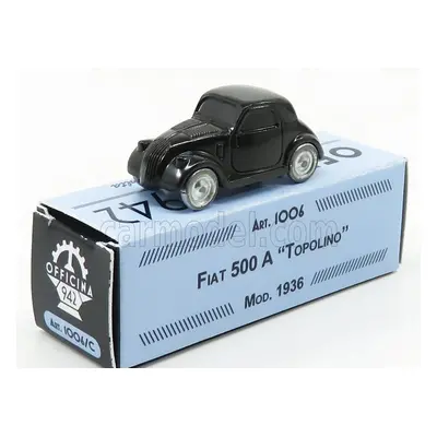 Officina-942 Fiat 500a Topolino 1936 1:76 Black