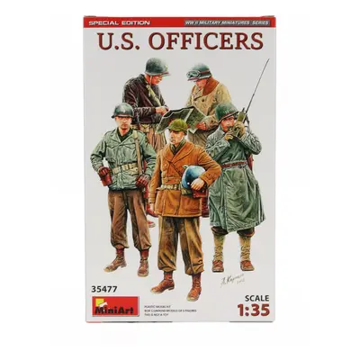 Miniart Accessories Usa Officers Military Figures 1:35 /