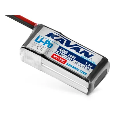 KAVAN - Li-Po 400 mAh/7,4 V 60/120C, 2,96 Wh