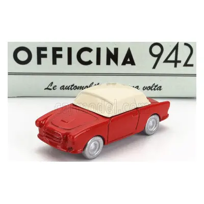 Officina-942 Siata Amica 57 Coupe (base Fiat 600) 1957 1:76 Červená Ivory