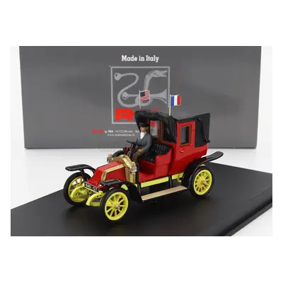 Rio-models Renault Ag1 Taxi De La Marne With Driver 1914 1:43 Červená Žlutá