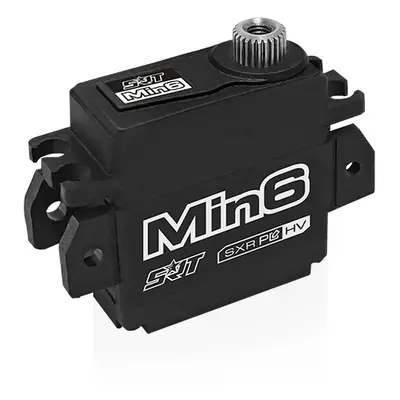 MIN6 HiVOLT CORELESS Digital servo pro 1/12 Pancar (9kg-0,062s/60°)