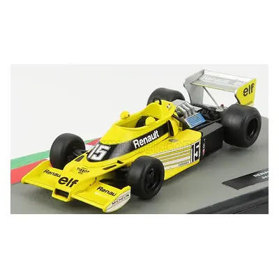 Edicola Renault F1 Rs01 N 15 Season 1977 Jean Pierre Jabouille 1:43 Žlutá Černá