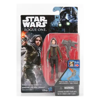 Tomica Star wars Rogue One Sergeant Jyn Erso Jedha Figure Cm. 9.0 1:18 Zelená Šedá