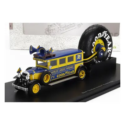 Autocult Buick Goodyear Airwheel Promotion Autobus Usa 1929 1:43 Žlutá Modrá