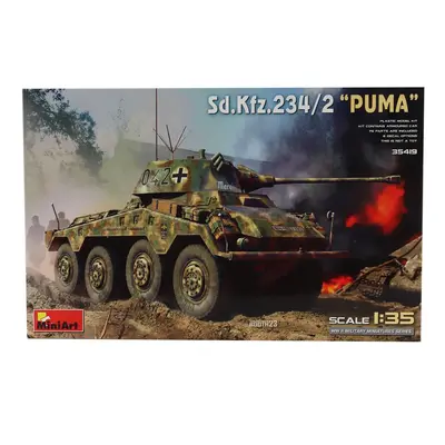 Miniart Tank Sd.kfz. 234/2 Puma Tank Military 1945 1:35 /