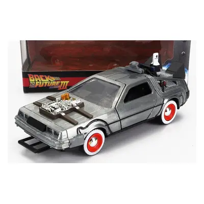 Jada De lorean Time Machine - Back To The Future 3 - Ritorno Al Futuro 3 1:32 Silver