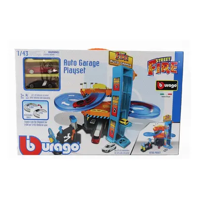 Bburago Accessories Diorama - Parking Playset Garage With 2x Cars 1:43 Různé