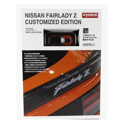 Kyosho Nissan Fairlady Z Coupe Customed Edition 2023 1:64 Oranžová Černá