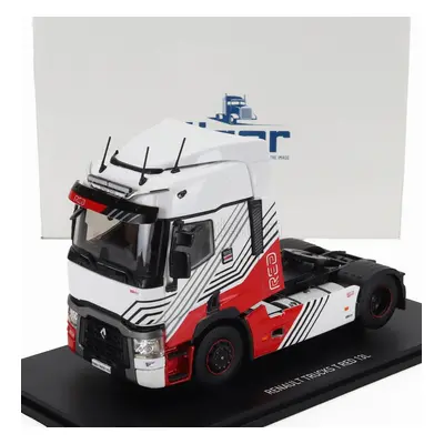 Eligor Renault T480 Tractor Truck Red 13l 2-assi 2021 1:43 Bílá Červená