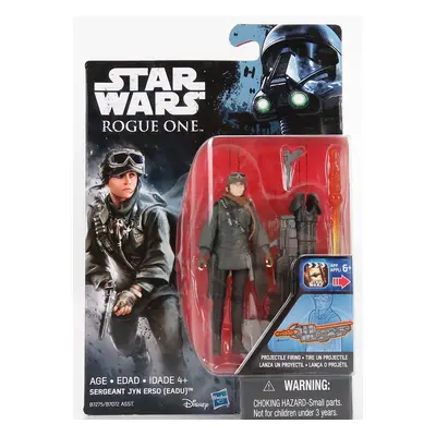 Tomica Star wars Rogue One Sergeant Jyn Erso Eadu Figure Cm. 9.0 1:18 Šedá Černá