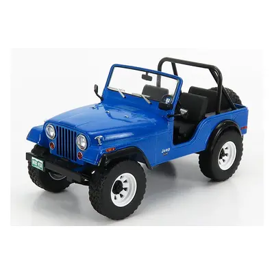 Greenlight Jeep Cj-5 Open 1972 - Mork & Mindy 1:18 Blue