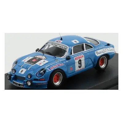 Trofeu Renault Alpine A110 N 9 Rally Ypres 1975 M.nusbaumer - Jimmy 1:43 Blue