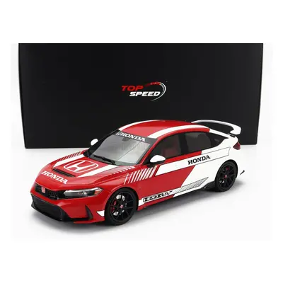 Truescale Honda Civic Type-r 2023 1:18 Bílá Červená