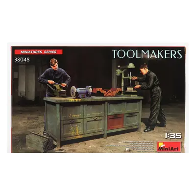 Miniart Accessories Banco Da Lavoro - Toolmakers 1:35 /