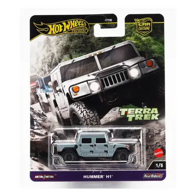 Mattel hot wheels Hummer H1 Pick-up 1992 1:64 Modrá Šedá