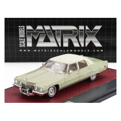 Matrix scale models Cadillac Fleetwood Sixty Brougham 1972 1:43 2 Odstíny Béžové