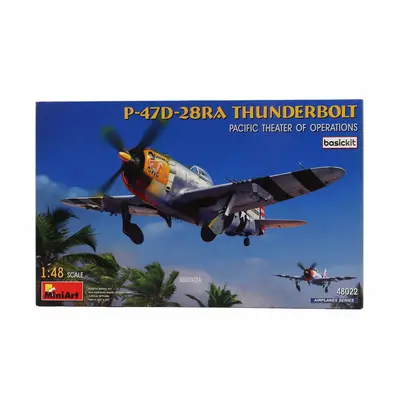 Miniart Thunderbolt P-47d-28ra Airplane Military 1942 1:48 /