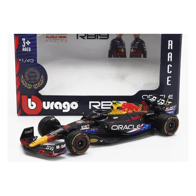 Bburago Red bull F1 Rb19 Team Oracle Red Bull Racing N 11 4th Austin Usa Gp 2023 Sergio Perez 1