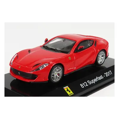 Edicola Ferrari 812 Superfast 2017 - Con Vetrina - With Showcase 1:43 Red