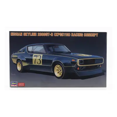 Hasegawa Nissan Skyline 2000 Gt-r N 73 (kpgc110) Racing Concept 1973 1:24 /