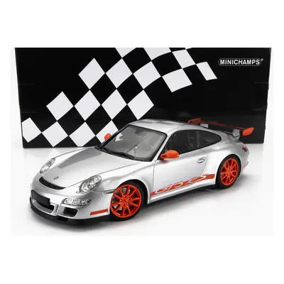 Minichamps Porsche 911 997 Gt3 Rs Coupe 2007 1:18 Silver Red