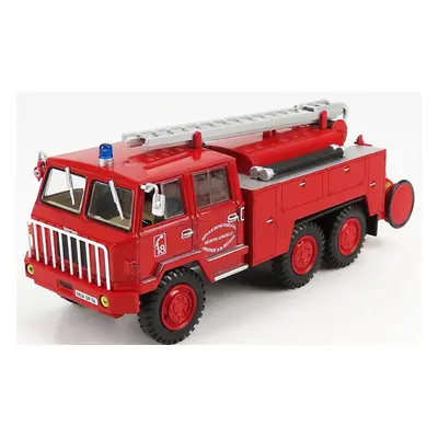 Edicola Berliet Ff 6x6 Tanker Truck France 1971 1:43 Red