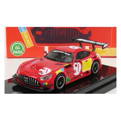 Paragon-models Mercedes benz Amg Gt3 Evo N 50 - 50th Anniversary Red Pig Livery 2022 1:64 Red