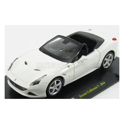 Edicola Ferrari California T Spider Open Roof 2014 - Con Vetrina - With Showcase 1:24 Bílá