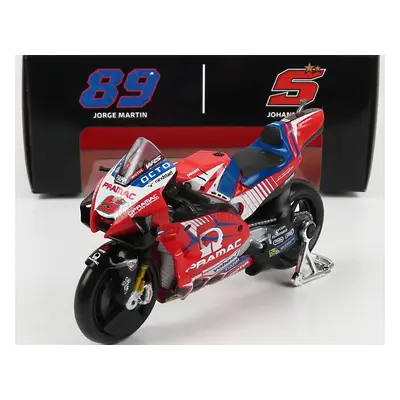 Maisto Ducati Desmosedici Gp21 Pramac Racing Team N 5 Motogp 2021 Johann Zarco 1:18 Red