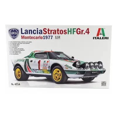 Italeri Lancia Stratos Hf Alitalia Gr.4 (night Version) N 1 Winner Rally Montecarlo 1977 Sandro 