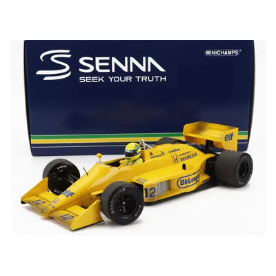 Minichamps Lotus F1 Honda 99t N 12 Winner Monaco Gp Dirty Version 1987 Ayrton Senna - First Vic