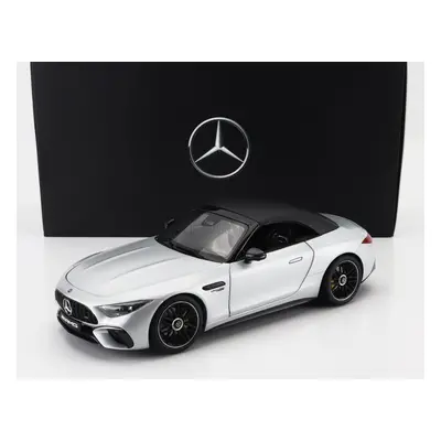 I-scale Mercedes benz Sl-class Sl63 Amg (r232) 4matic Cabriolet Spider 2022 1:18 Silver