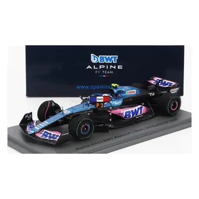 Spark-model Alpine F1 A523 Team Bwt Alpine N 10 3rd Dutch Gp 2023 Pierre Gasly 1:43 Modrá Růžov