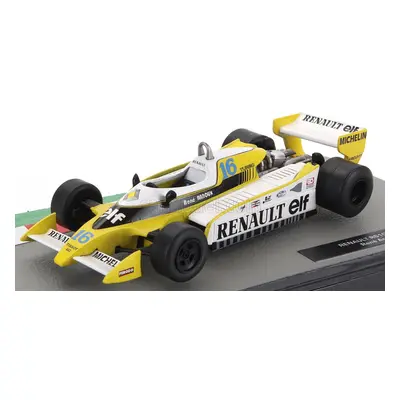 Edicola Renault F1 Rs10 Team Renault Elf N 16 Season 1979 Rene Arnoux 1:43 Žlutá Bílá