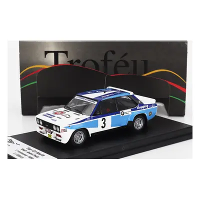 Trofeu Fiat 131 Abarth Winner Rally Circuit Des Ardennes 1980 Didi - Andre Pauly 1:43 Bílá Modrá