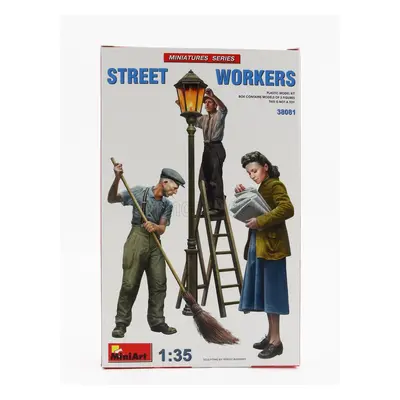 Miniart Figures Street Workers 1:35 /