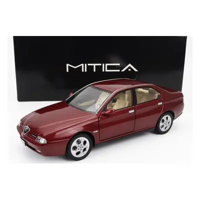 Mitica-diecast Alfa romeo 166 3.0 V6 1998 – Beige Interior 1:18 Rosso Proteo Met Red