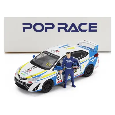 Pop-race-limited Toyota Vios Gr Team Toyota Racing N 61 Season 4 Malaysia 2023 With Figures Teng