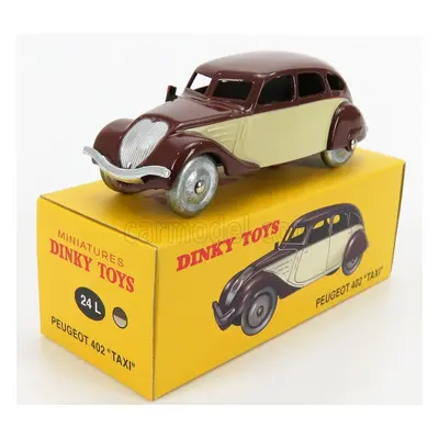 Edicola Peugeot 402 Taxi 1937 1:43 Hnědý Krém