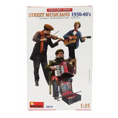 Miniart Figures Street Musicians 1930-1940 1:35 /